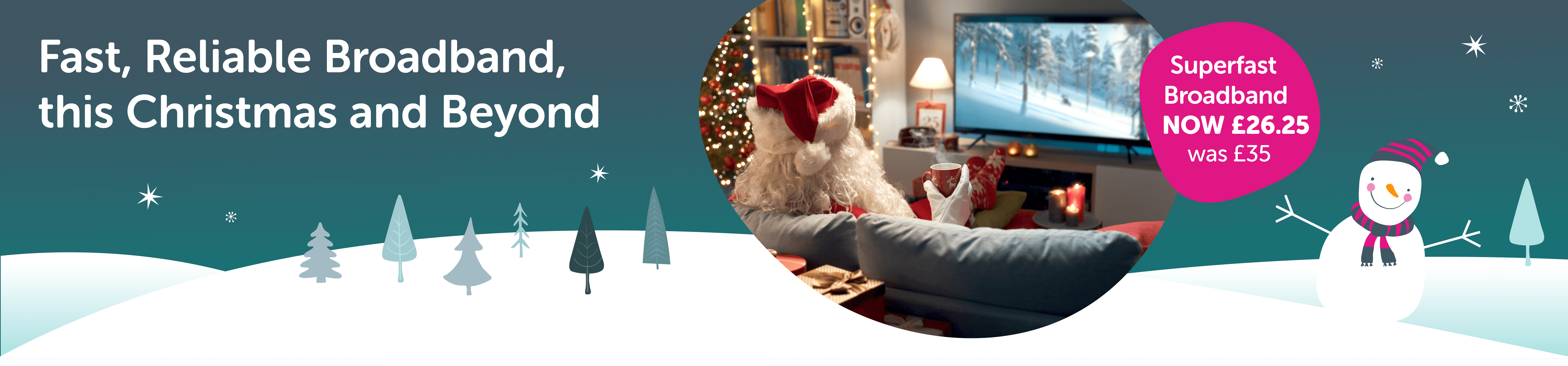 christmas broadband offer