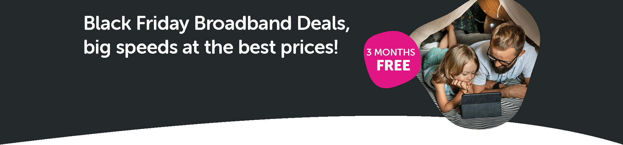 Father and Daughter using their tablet together