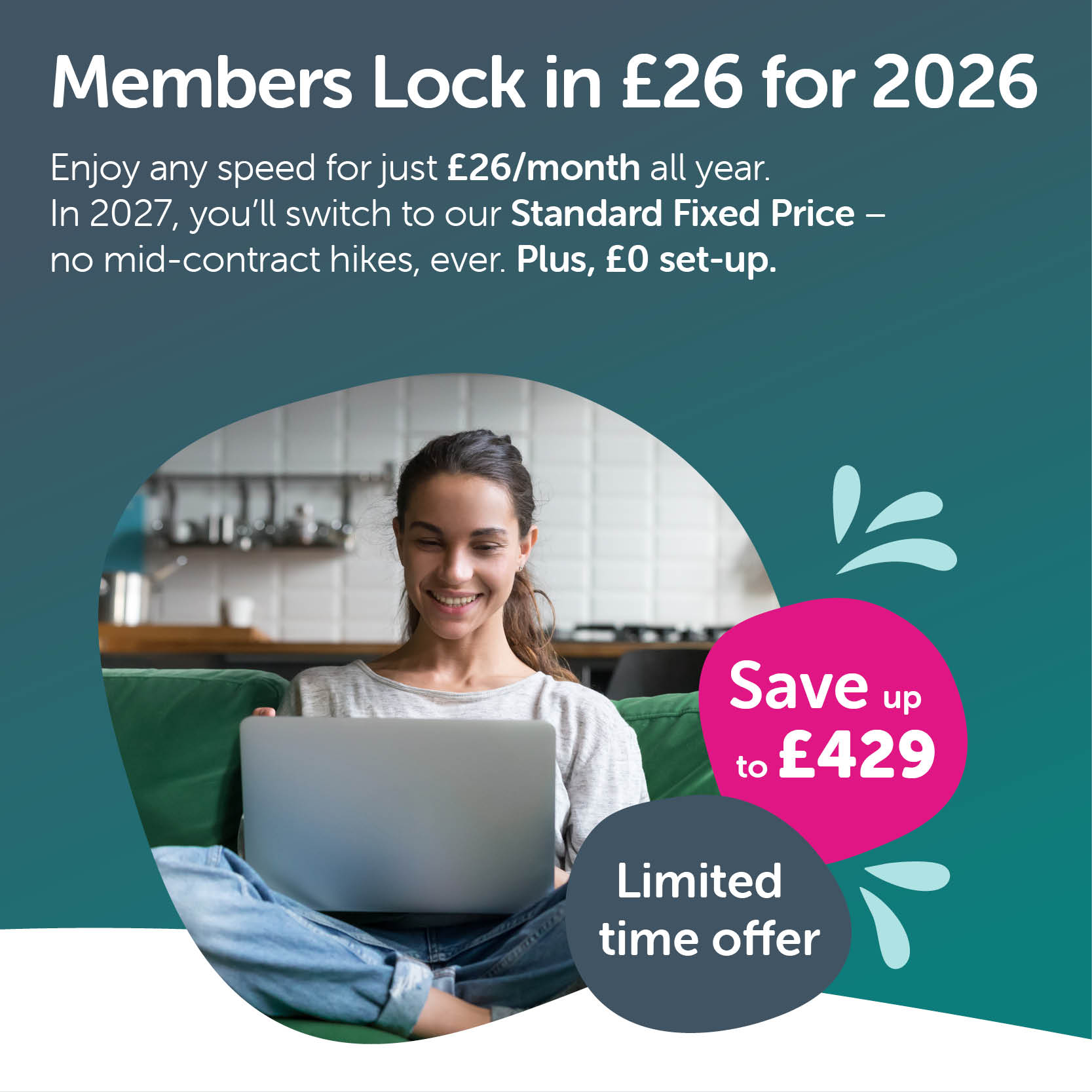 Santa using his laptop