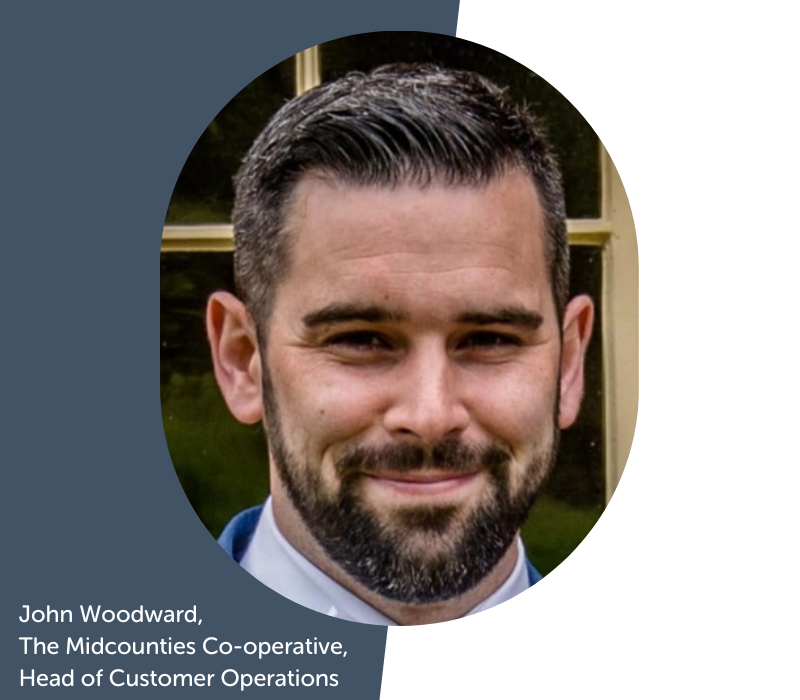 headshot of Midcounties Co-operatives' head of customer operations