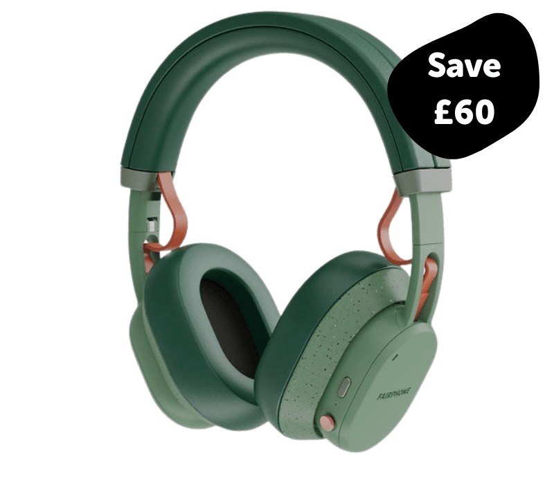 Fairbuds XL headphone in green