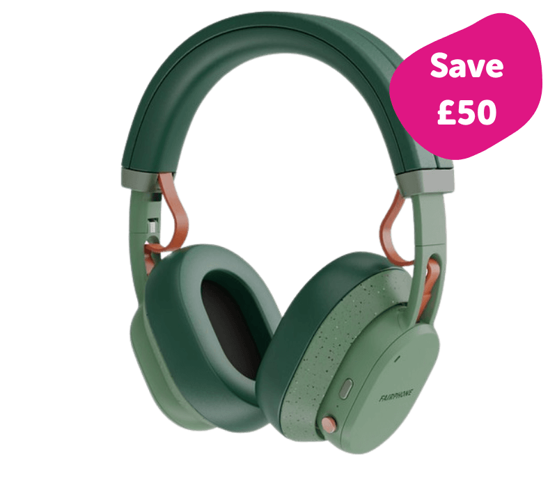 Fairbuds XL headphone in green