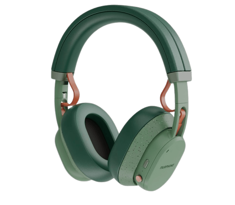 Fairbuds XL headphones in green