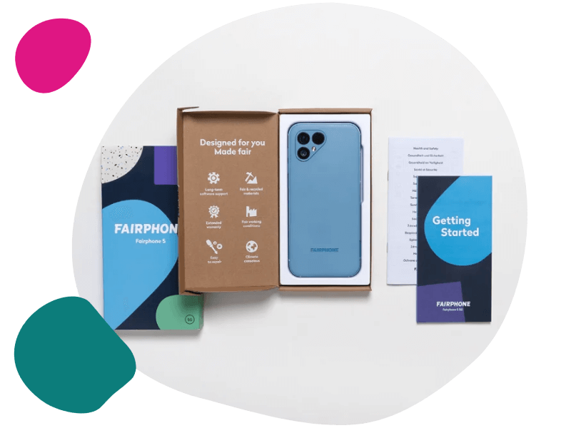 what's in the box of a Fairphone