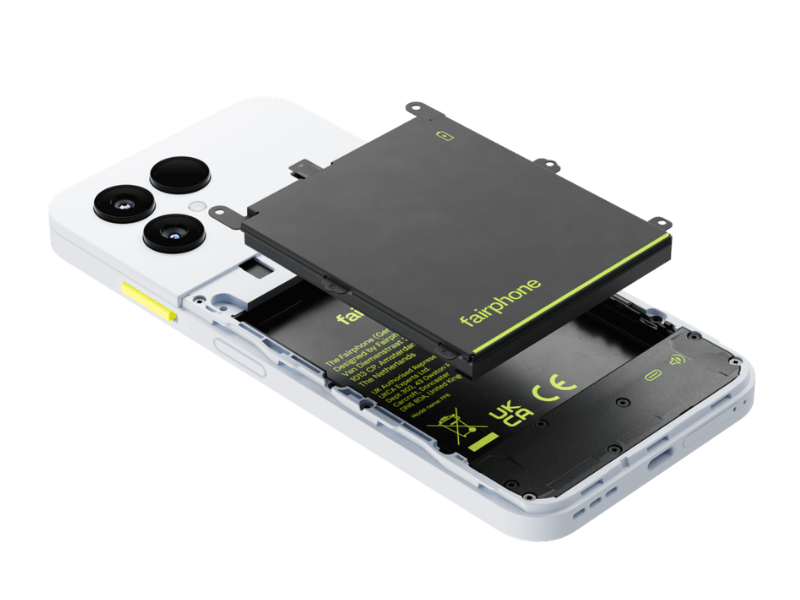 Fairphone Gen.6 in white