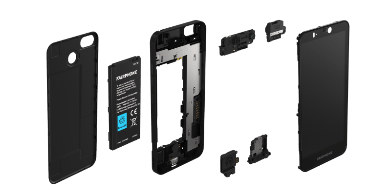 Fairphone 3 breakdown