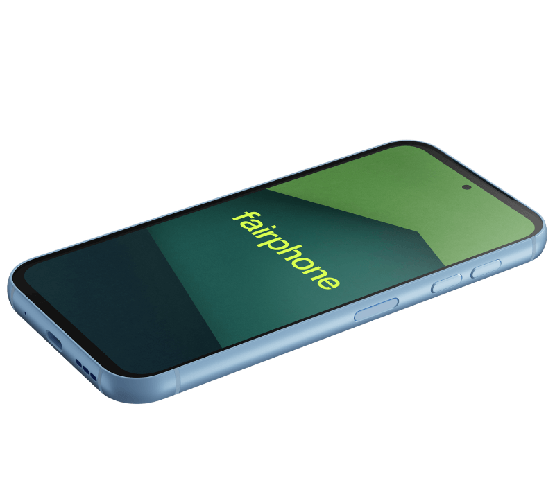 Fairphone 5 in blue