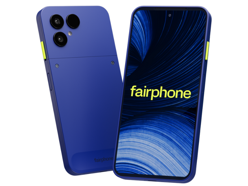Fairphone Gen. 6+ in Cobalt Blue