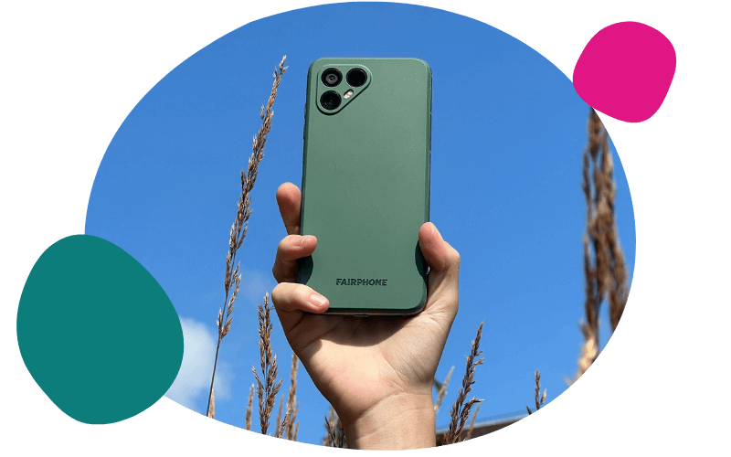 fairphone 5 in green