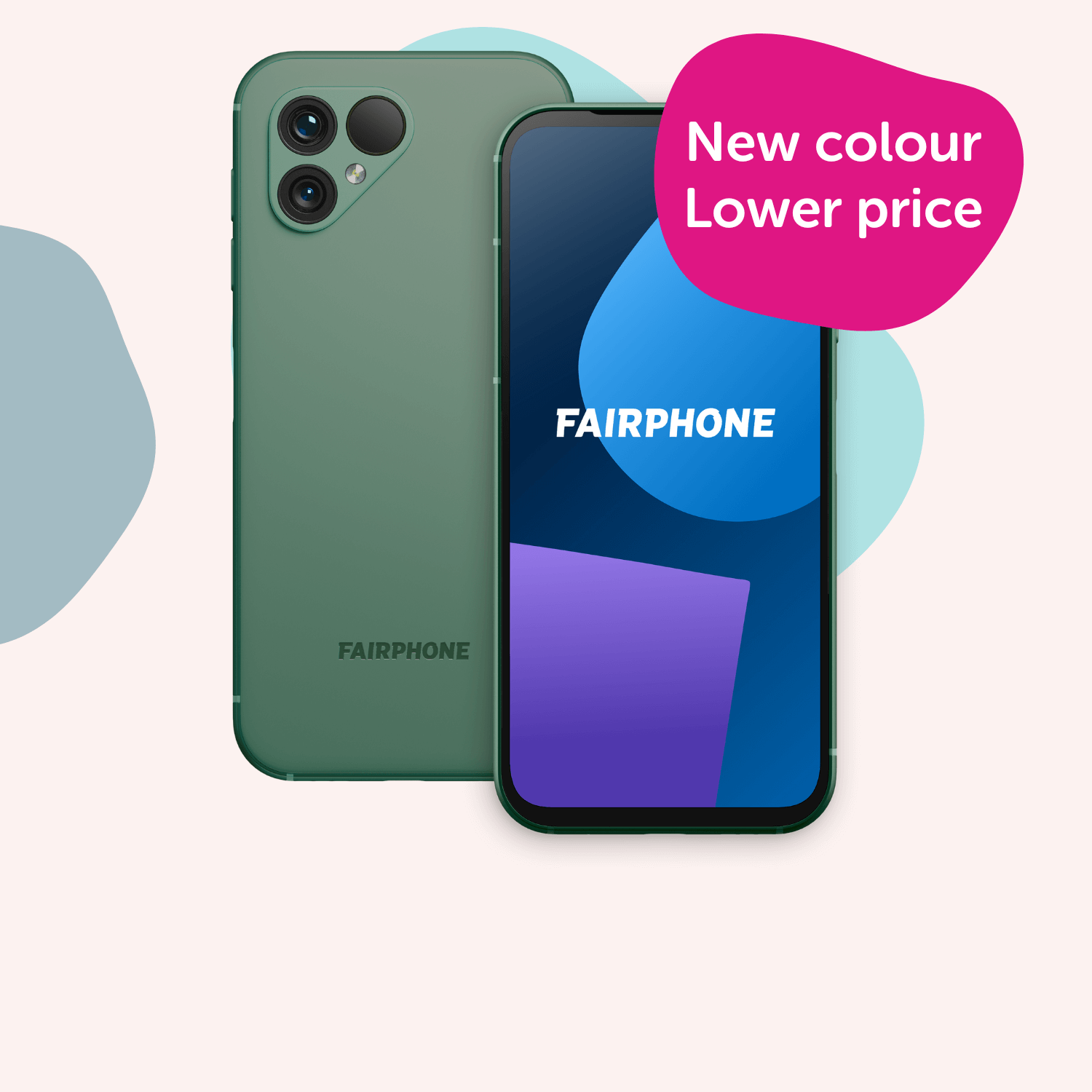 Fairphone 5 in green