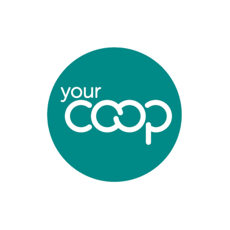 Your Co-op logo in green