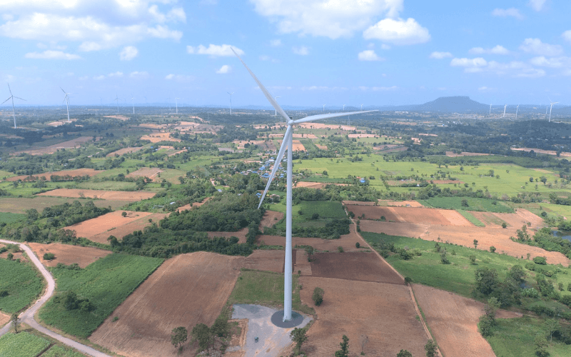 wind turbine in thailand