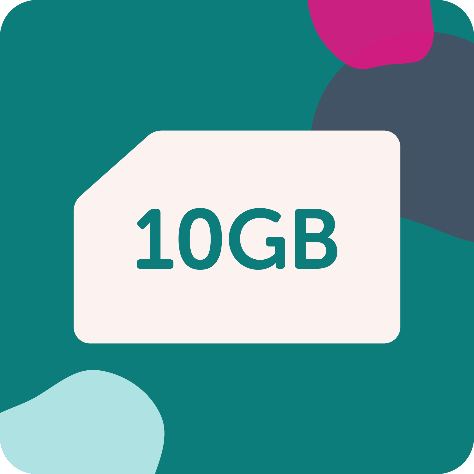 10GB SIMO tile