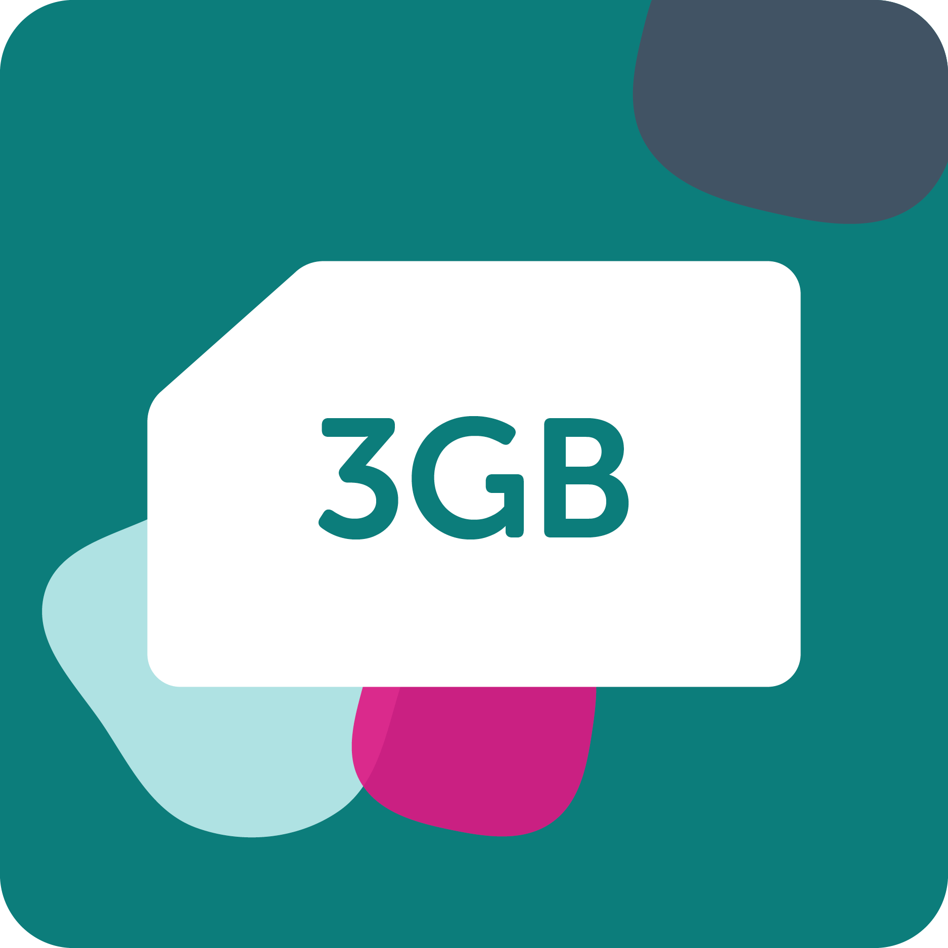 3GB SIMO tile