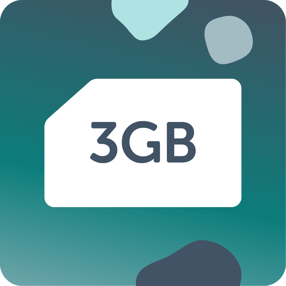 3GB SIMO tile