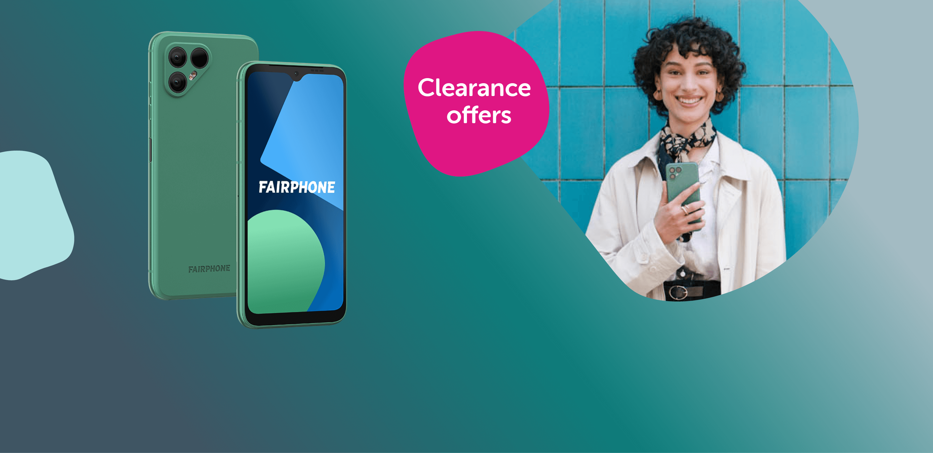 Fairphone 4 in green