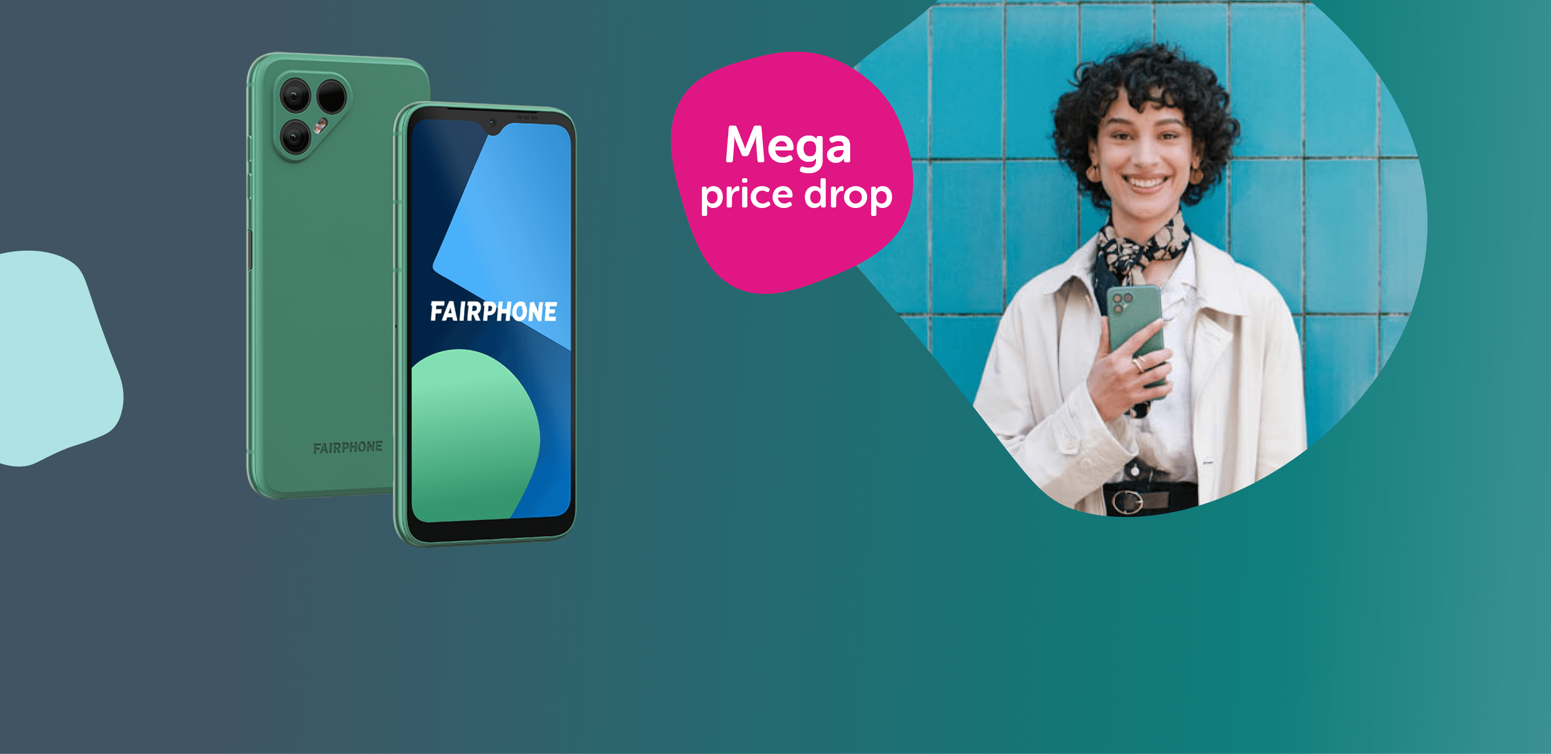 Fairphone 4 in green