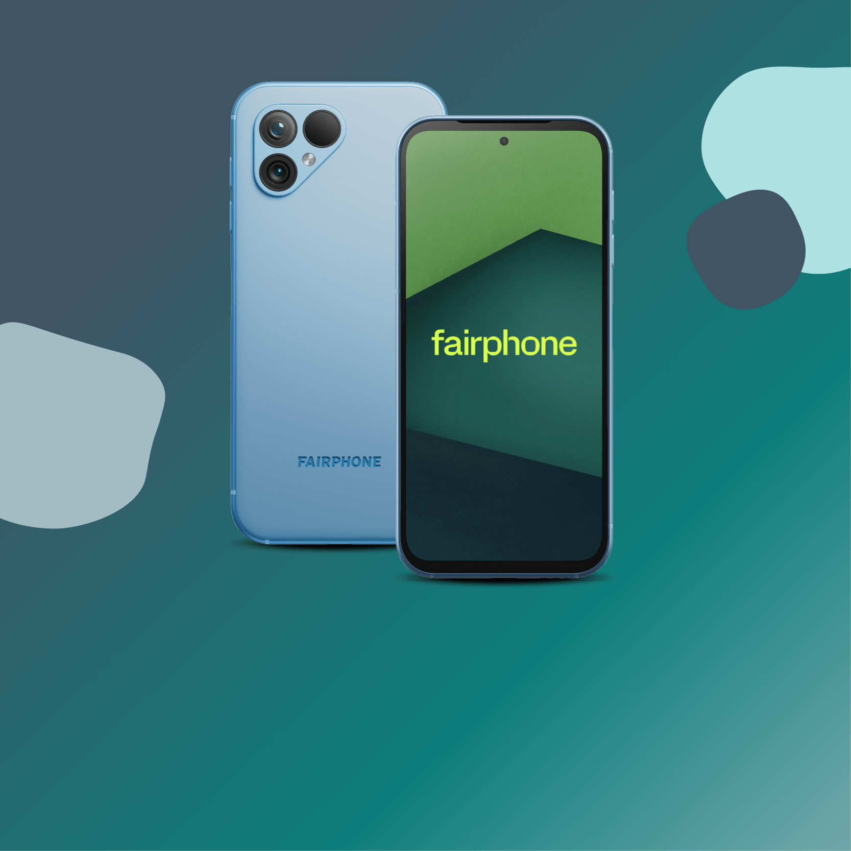 Fairphone 5 in blue