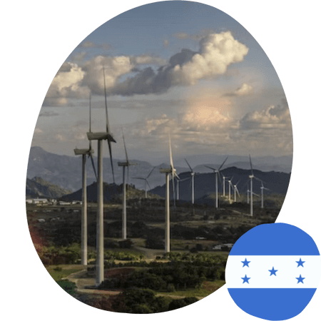 Wind power project in Honduras