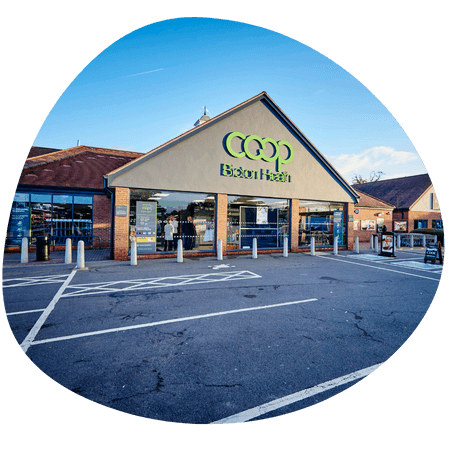 Bicton Heath Co-op store