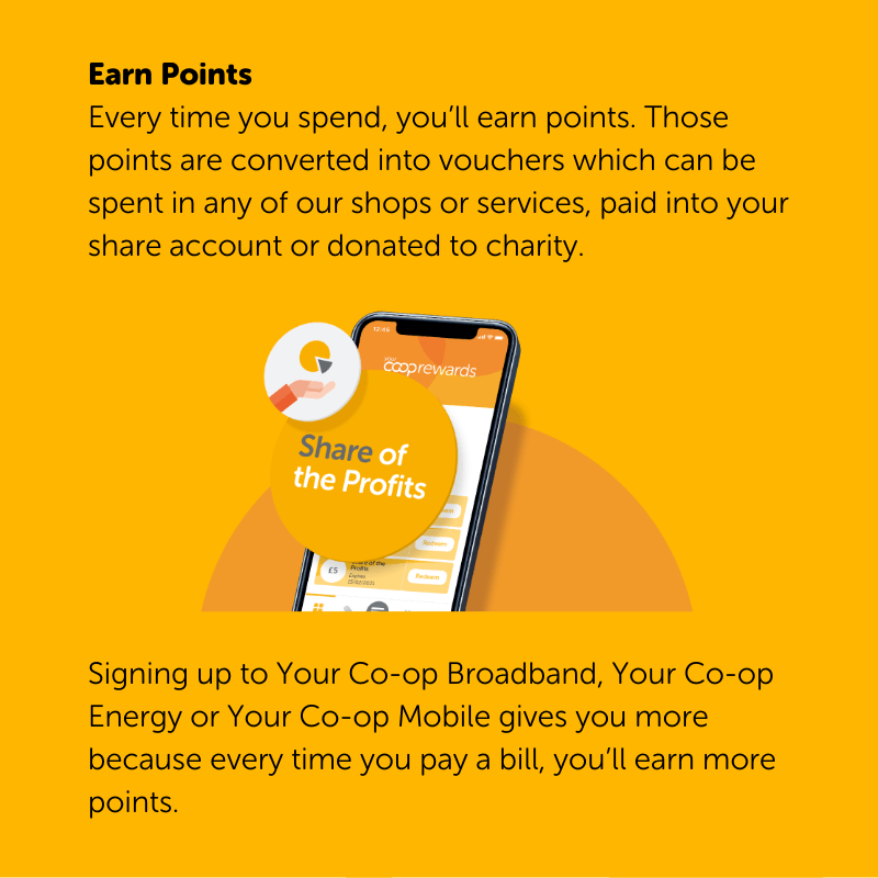 Earn points with Your Co-op Membership