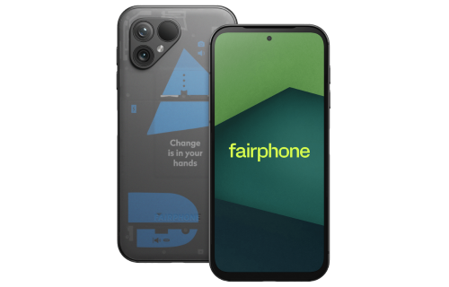 Fairphone 5 in transparent