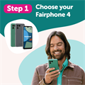 Fairphone 4 128GB with Fairbuds XL Headphones & SIM Alternative Image 1