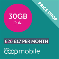 Your Mobile 30GB - with unlimited calls and texts