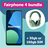 Fairphone 4 128GB with Fairbuds XL Headphones & SIM