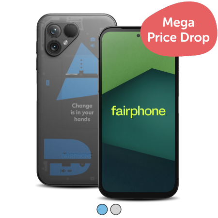 fairphone 5 in transparent