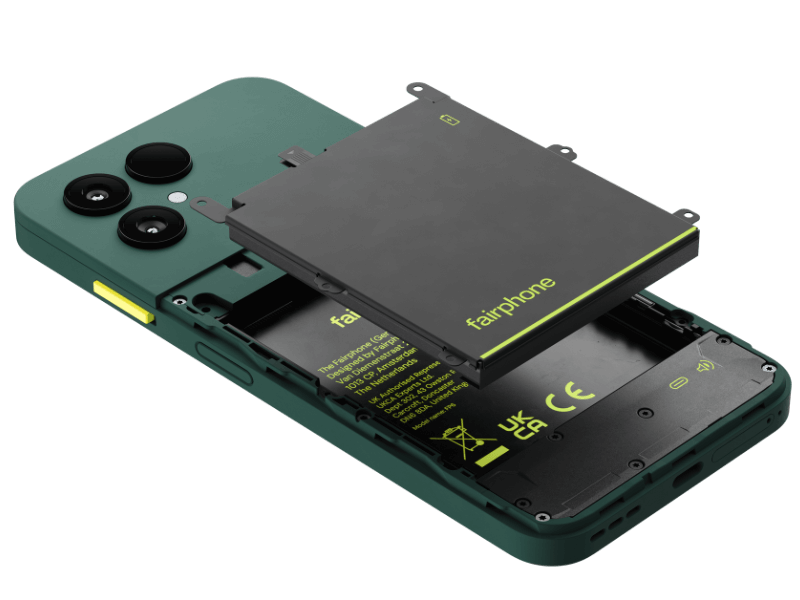 Replacing the battery in a Fairphone 6