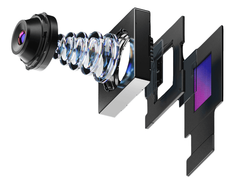 Fairphone 6 camera exploded